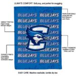creighton bluejays fan pride blue blanket new arrival