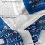 creighton bluejays fan pride blue blanket premium grade