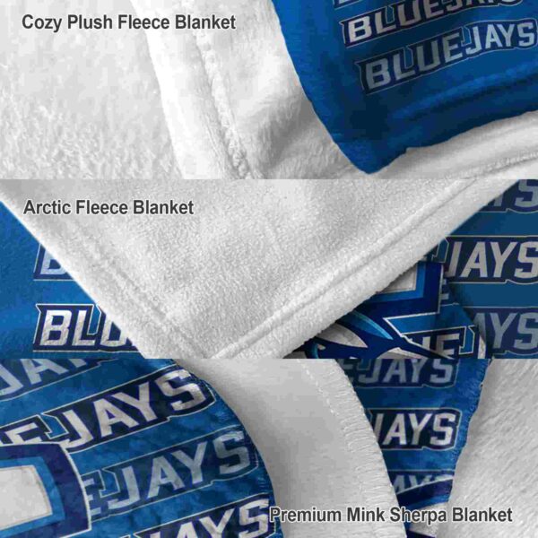 creighton bluejays fan pride blue blanket premium grade