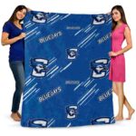 creighton bluejays fan spirit blue blanket best selling
