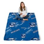 creighton bluejays fan spirit blue blanket best selling