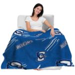 creighton bluejays fan spirit blue blanket best selling