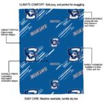 creighton bluejays fan spirit blue blanket best selling