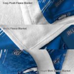 creighton bluejays fan spirit blue blanket best selling