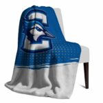 creighton bluejays gradient dots blue blanket top rated
