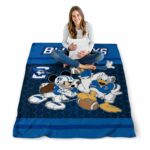 creighton bluejays three musketeers blue blanket best selling