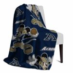 custom akron zips mickey blue blanket best selling