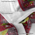 custom alabama crimson tide baby yoda crimson blanket best selling