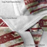 custom arizona coyotes floral stripes red white blanket best selling