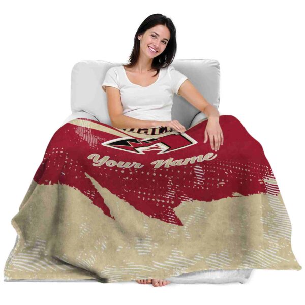 custom arizona diamondbacks grunge streaks red blanket latest model