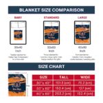 custom auburn tigers grunge streaks navy blue blanket best selling