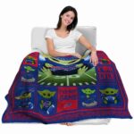 custom buffalo bills baby yoda blue blanket best selling