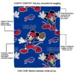custom buffalo bills mickey blue blanket best selling