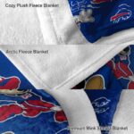 custom buffalo bills mickey blue blanket best selling