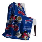 custom buffalo bills mickey blue blanket best selling