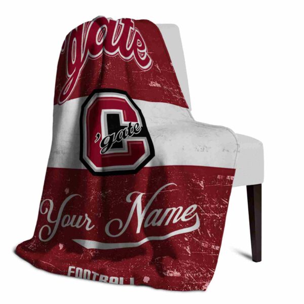 custom colgate raiders grunge texture maroon white blanket top rated