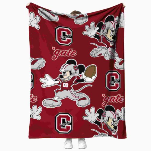 custom colgate raiders mickey maroon blanket best selling