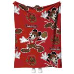 custom cornell big red mickey red blanket best selling