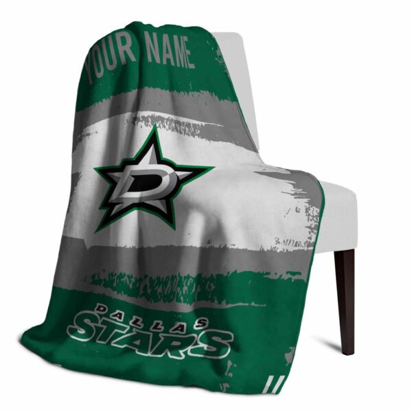 custom dallas stars paint strokes green white blanket top rated