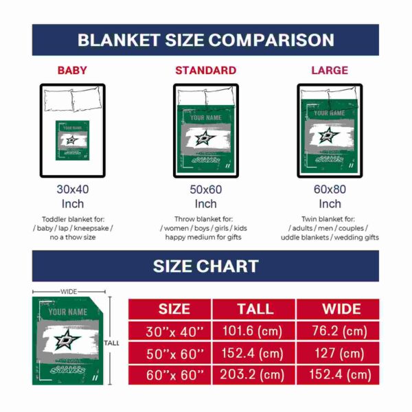 custom dallas stars paint strokes green white blanket trendy