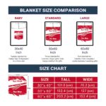 custom detroit red wings grunge streaks red blanket trendy