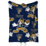 custom fiu panthers mickey blue blanket best selling