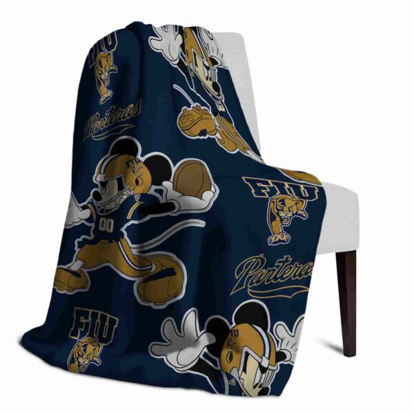 custom fiu panthers mickey blue blanket top rated