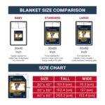custom fiu panthers paint strokes blue white blanket trendy