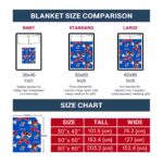 custom kansas jayhawks mickey blue blanket best selling