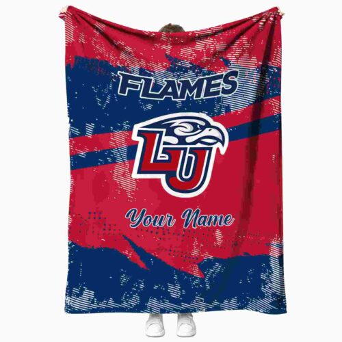 custom liberty flames grunge streaks red blanket best selling