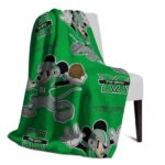 custom marshall thundering herd mickey green blanket top rated