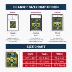 custom michigan wolverines baby yoda blue blanket best selling