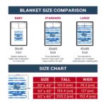 custom middle tennessee blue raiders floral stripes blue white blanket trendy