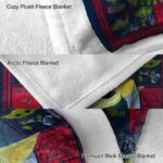 custom new england patriots baby yoda blue blanket premium grade