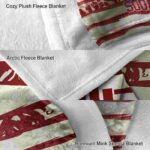custom oklahoma sooners floral stripes crimson white blanket premium grade