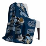 custom old dominion monarchs mickey blue blanket best selling