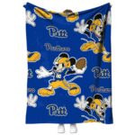 custom pittsburgh panthers mickey royal blue blanket best selling