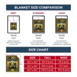 custom pittsburgh pirates baby yoda black blanket trendy
