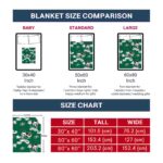 custom saskatchewan roughriders mickey green blanket best selling
