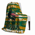 custom uab blazers floral stripes green white blanket best selling