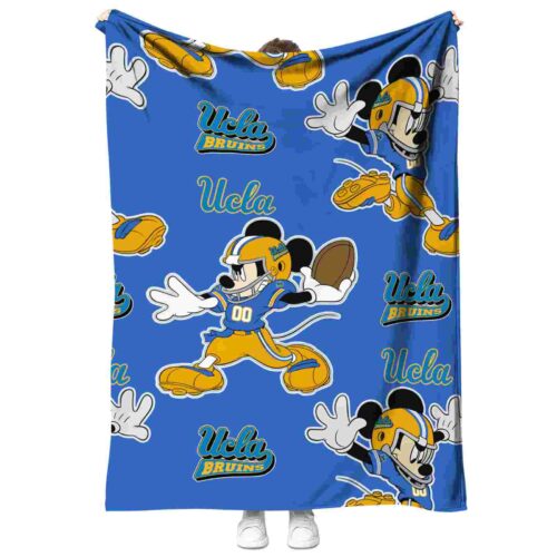 custom ucla bruins mickey blue blanket best selling