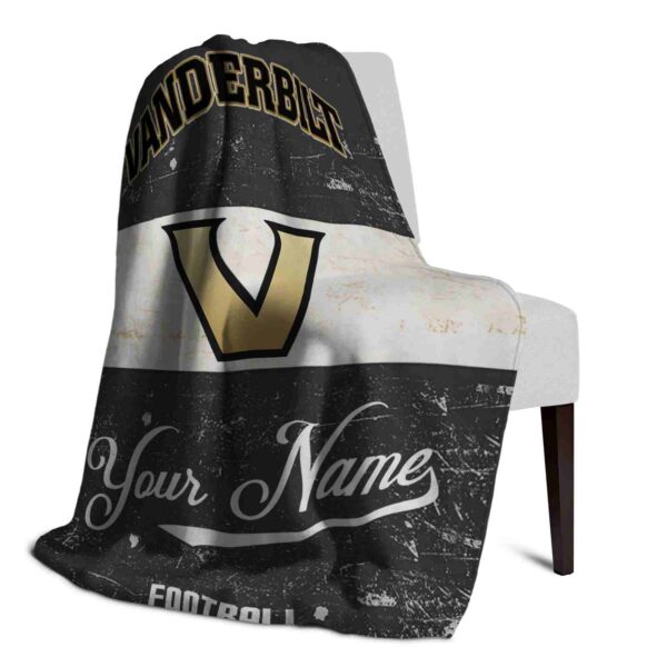 custom vanderbilt commodores grunge texture black white blanket top rated