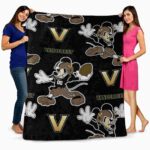 custom vanderbilt commodores mickey black blanket best selling