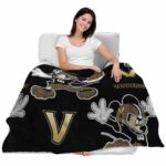 custom vanderbilt commodores mickey black blanket best selling