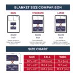 custom virginia cavaliers grunge texture blue white blanket best selling