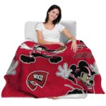 custom western kentucky hilltoppers mickey red blanket latest model