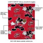 custom western kentucky hilltoppers mickey red blanket new arrival