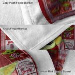 customized colgate raiders baby yoda maroon blanket best selling