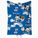 customized creighton bluejays mickey blue blanket best selling