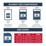 customized drake bulldogs paint strokes blue white blanket trendy